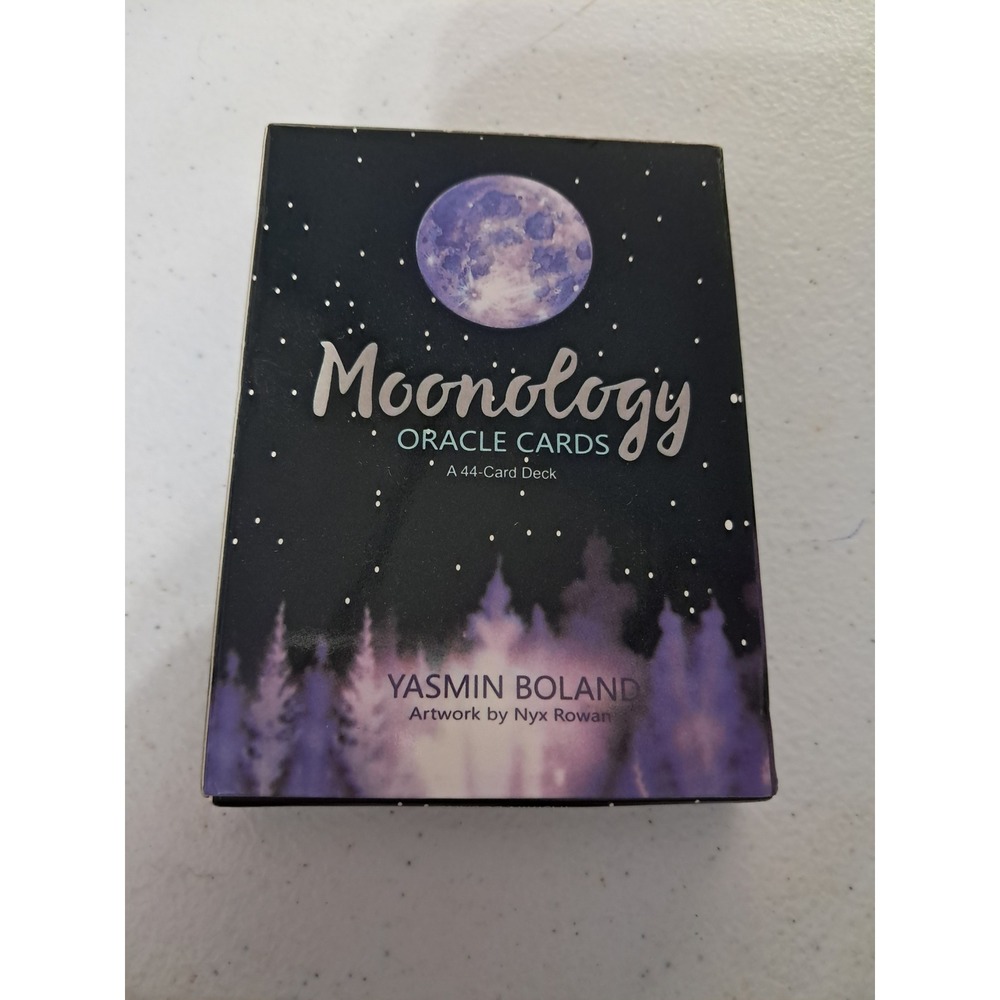 Moonology Oracle Cards Yasmin Boland 44-Card Deck Nyx‎ Rowan Artwork Astrology